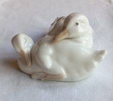 Entzückende Vintage Porzellan- Entenfigur von Lladro Spanien