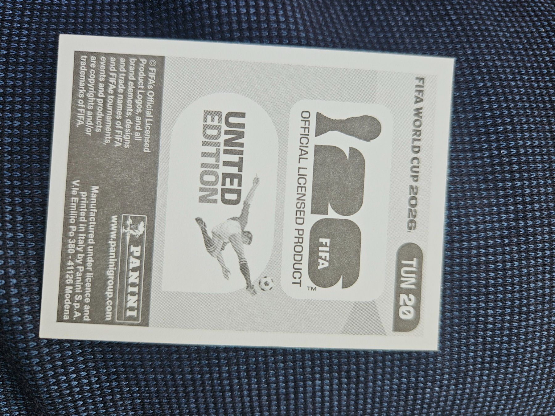 Panini Carte collezionabili: TUN 20 – Usato da Würenlingen venduto da Dinli 1
