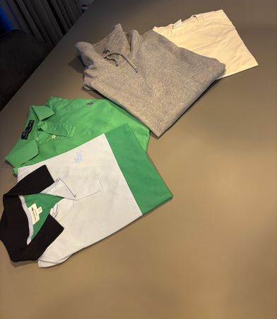  Set: Lacoste, Ralph Lauren, Pepe Jeans & Mango - Grösse M 