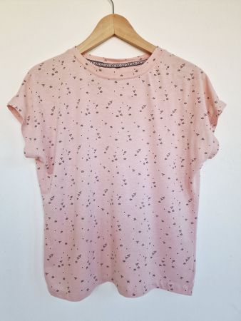 Damen T-Shirt Chicorée Gr. S Rosa