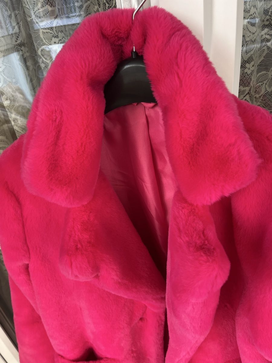 Cappotti: Eyecatcher Webpelzmantel in pink – Nuovo (secondo la descrizione) da Mellingen venduto da Engelkuss 2