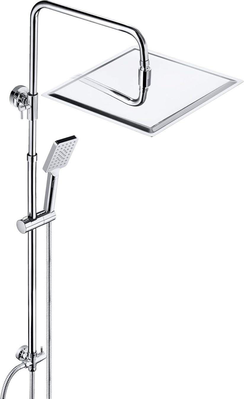 Docce: Duschset Armatur Chrom Duschstangeset Duschsäuleset 30x30cm – Nuovo e nell'imballaggio originale da Hundwil venduto da pak_7zvn