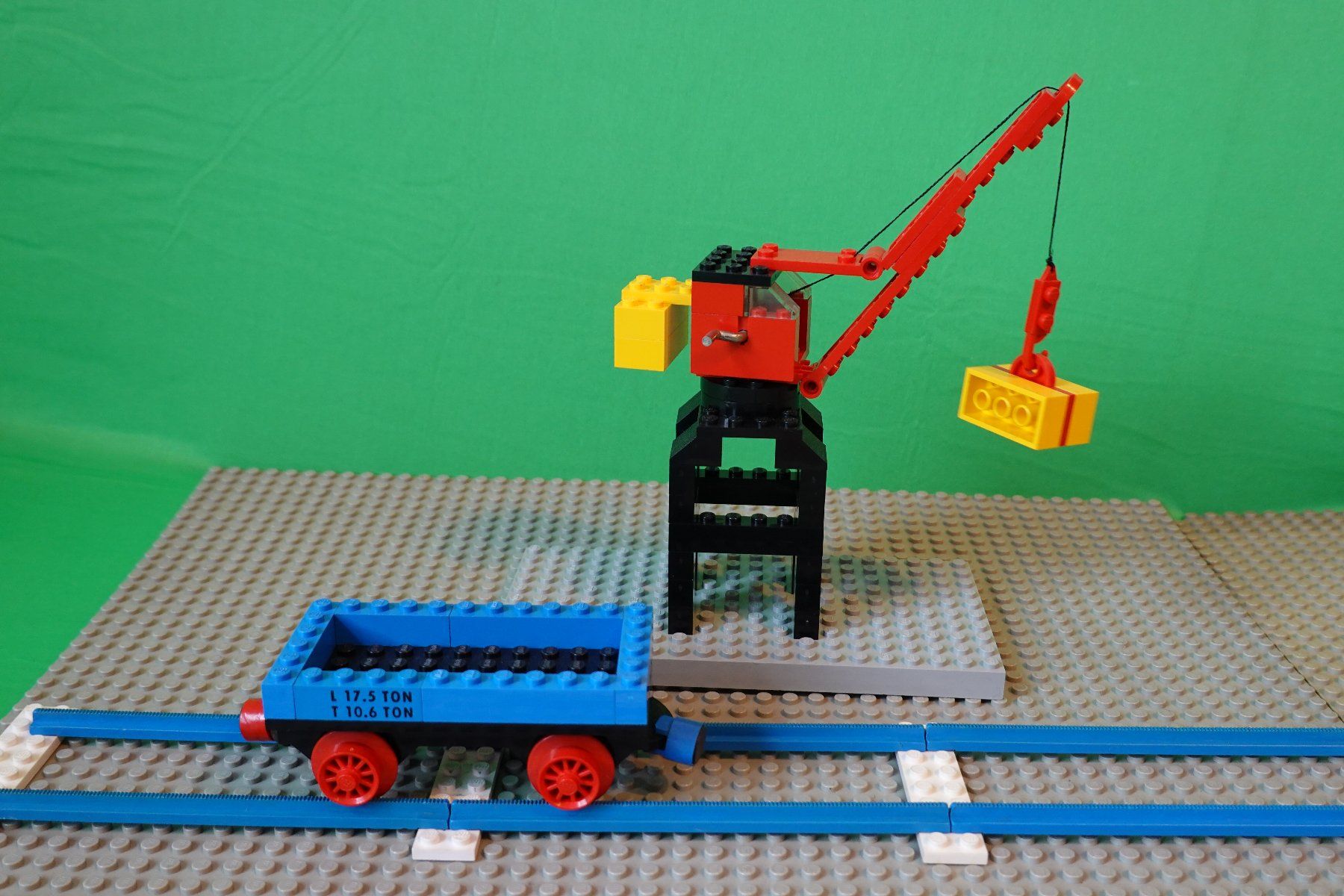 Lego Giocattoli: Lego 132 Kran und Wagen – Usato da Basel venduto da iwakuni 3