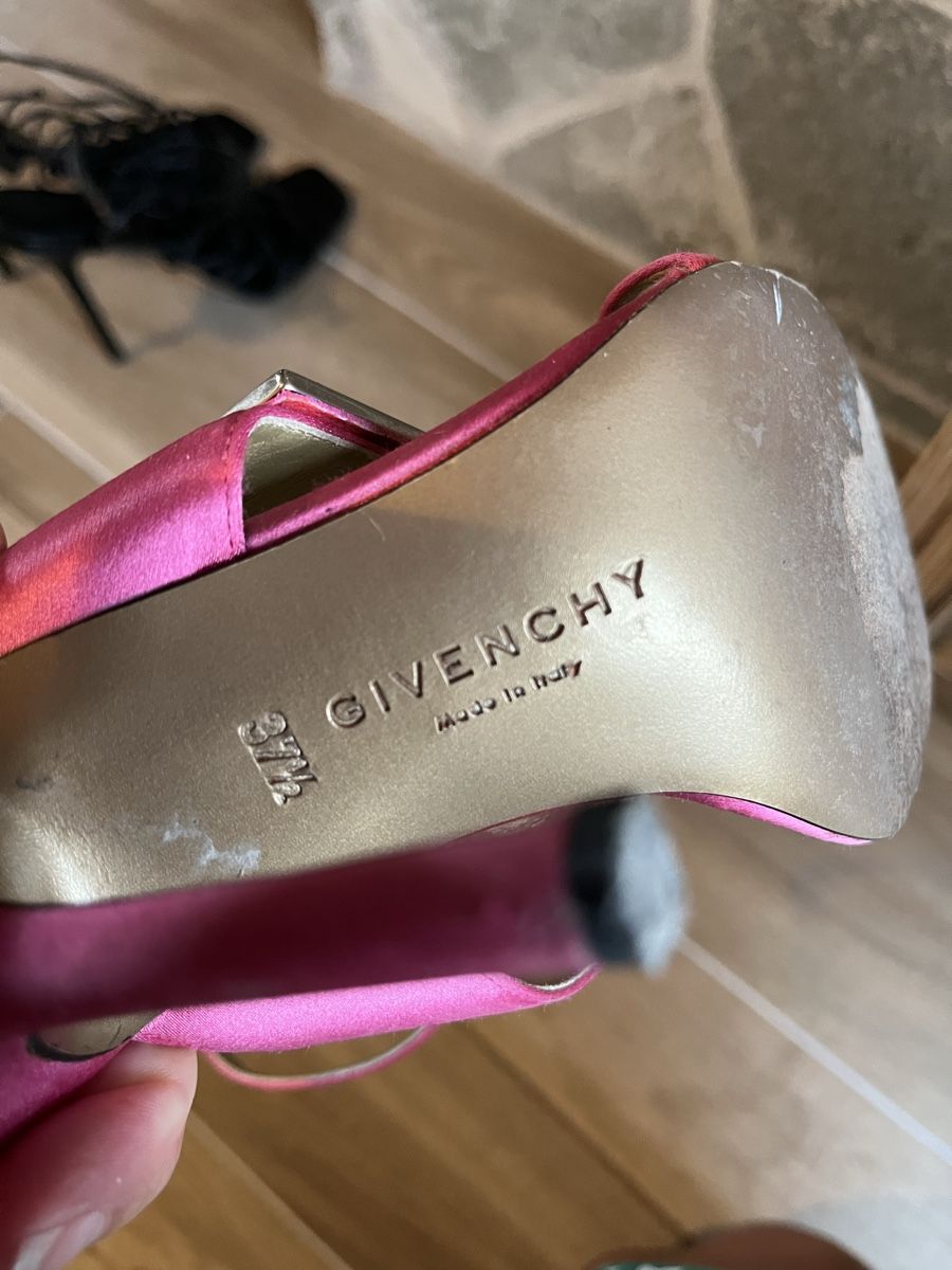 Givenchy Scarpe da donna: Sandales Givenchy en soie  – Usato da Euseigne venduto da so.ART 3