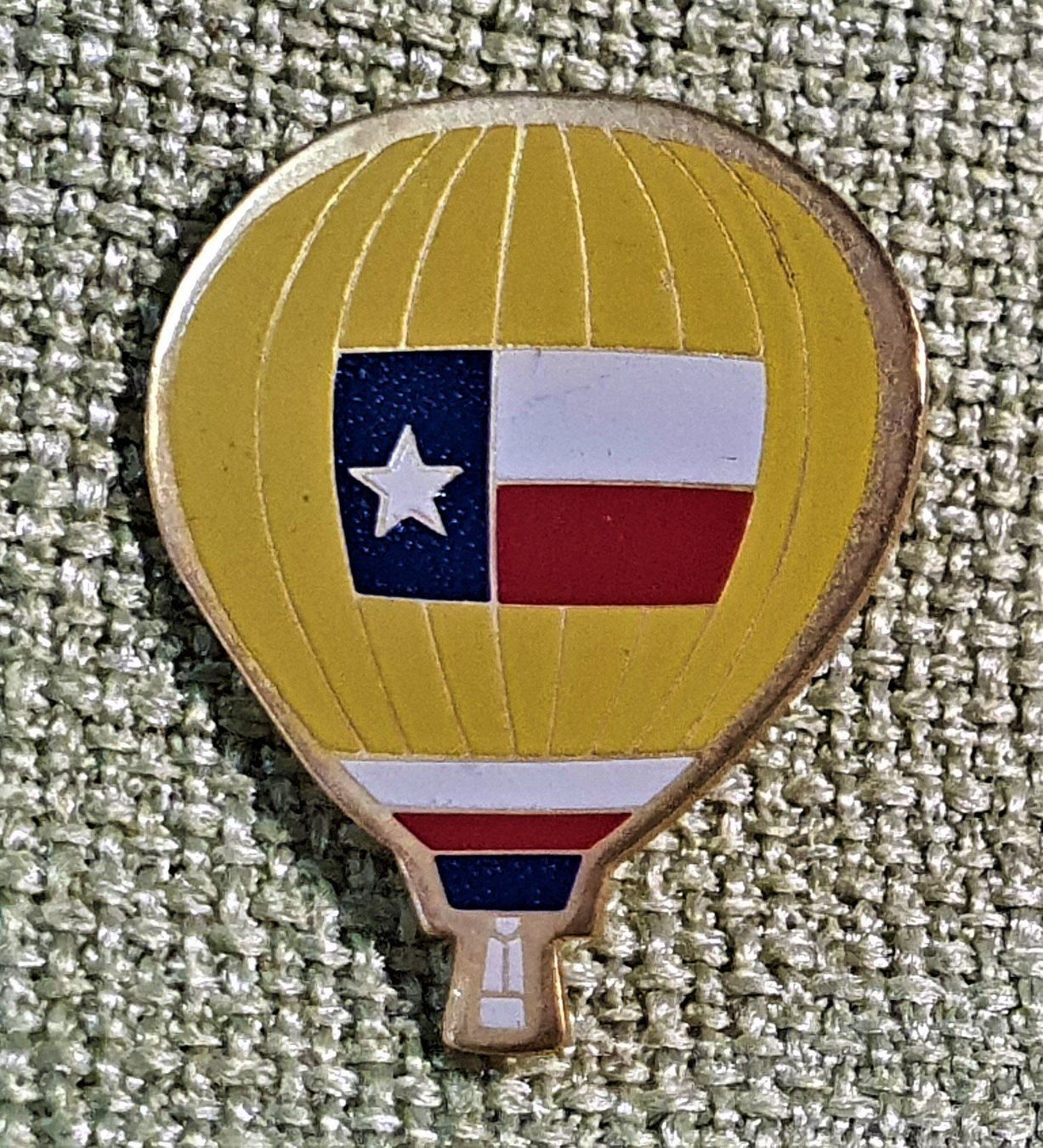 Plaketten & Abzeichen: M849 - Pin Ballon TEXAS USA Amerika – Gebraucht aus Reinach BL von Boston-Verkauf