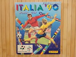 Panini Italia 90 World Cup Album - komplett