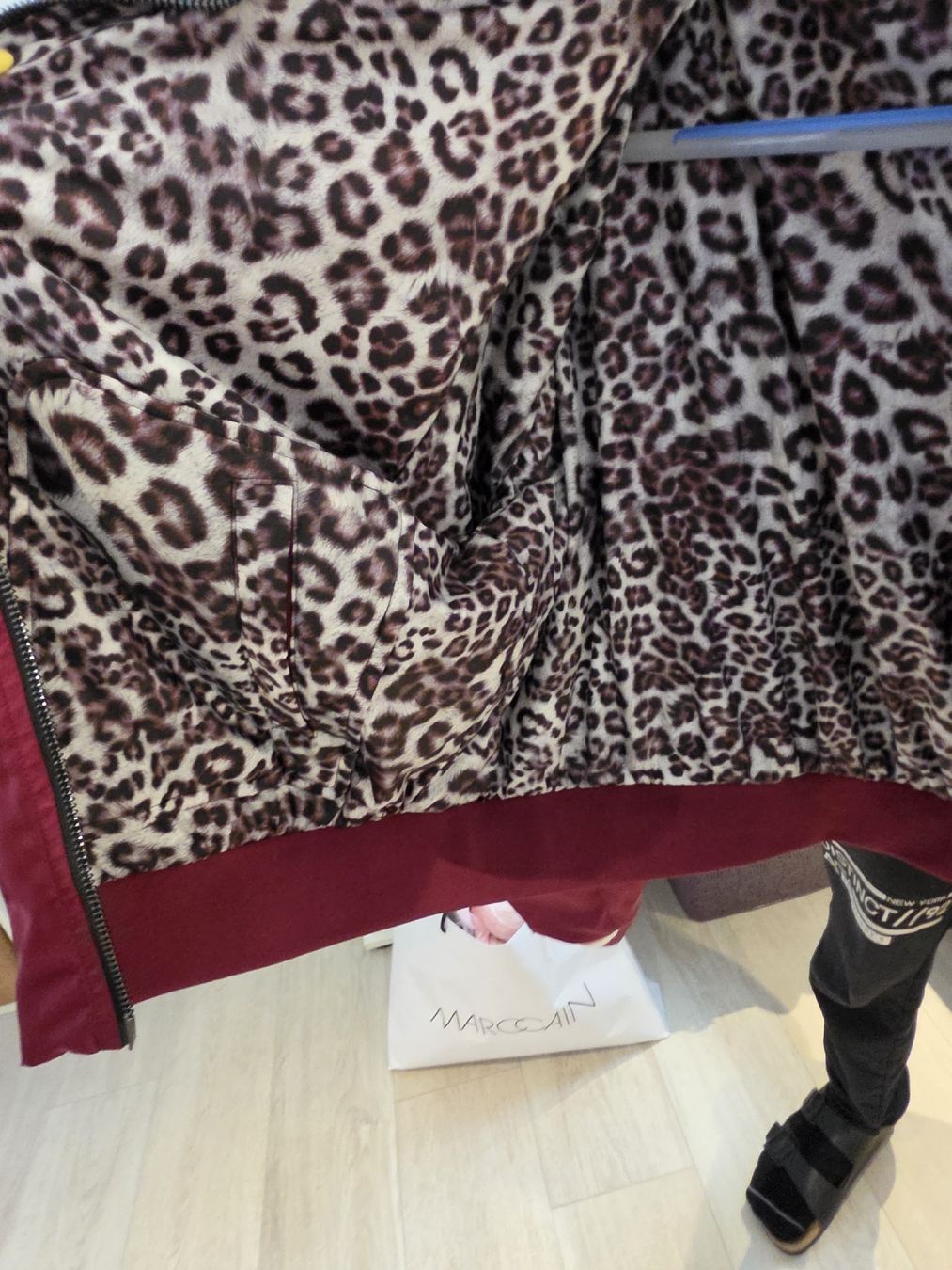 Marc Cain Jacken: Marc Cain Jacke N5 reversible Leopard – Neu (gemäss Beschreibung) aus Berg TG von lisboa.sky 1