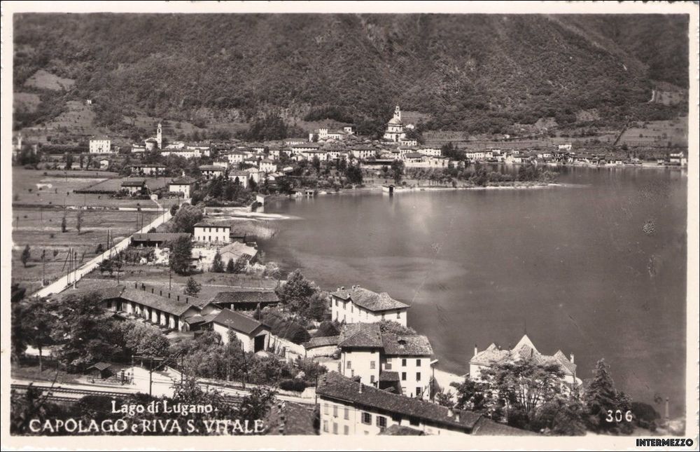 Capolago TI & Riva San Vitale // 1939 // Lago di Lugano Kaufen auf