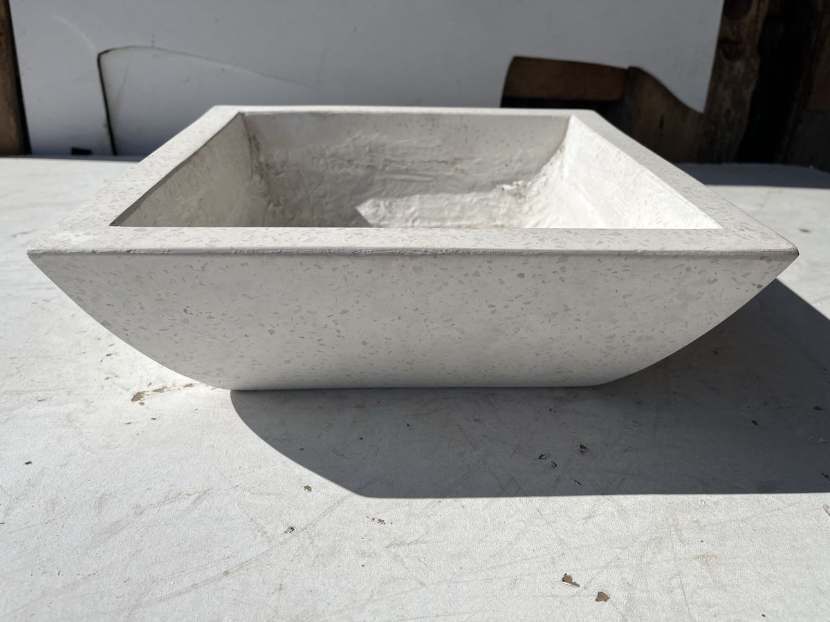 Vasi per fiori: Pflanz/Bonsai Schale / Terrazzo, weiss – Nuovo (secondo la descrizione) da Wetzikon ZH venduto da seli03