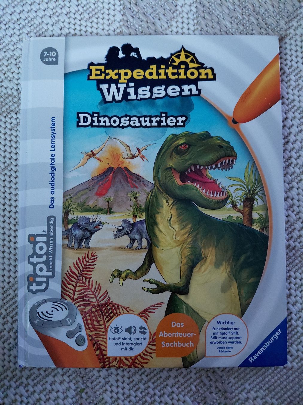 Libri: Tiptoi Dinosaurier Expedition Wissen – Usato da Geuensee venduto da sonnenstunden