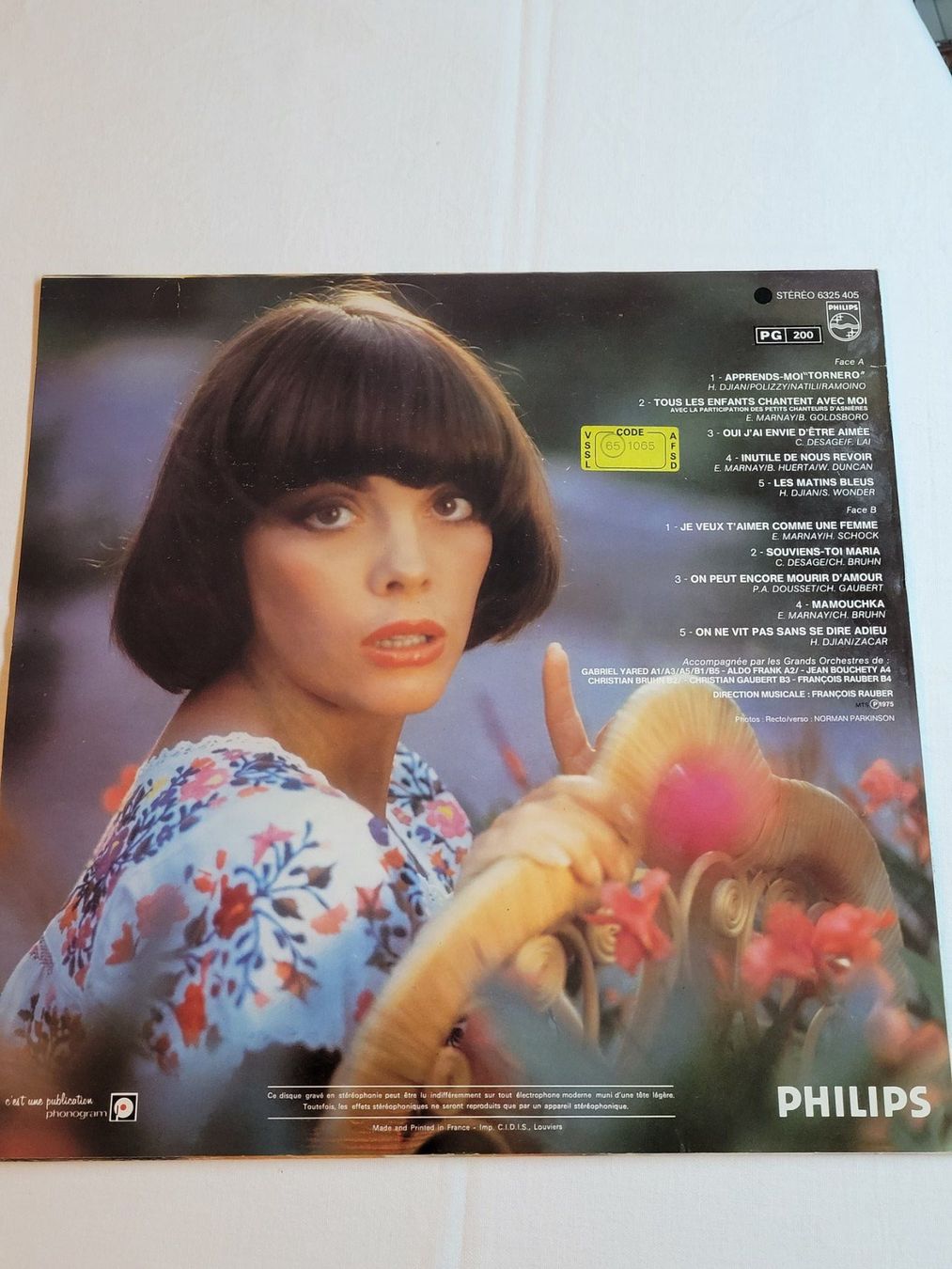 Dischi in vinile: Vinyle Mireille Mathieu "Apprends-moi" 33t – Usato da La Chaux-de-Fonds venduto da reu_kx5l 1