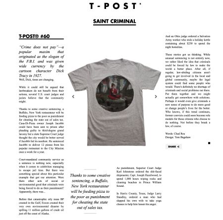 T-post.com Special T-Shirts mit Background - Grösse M