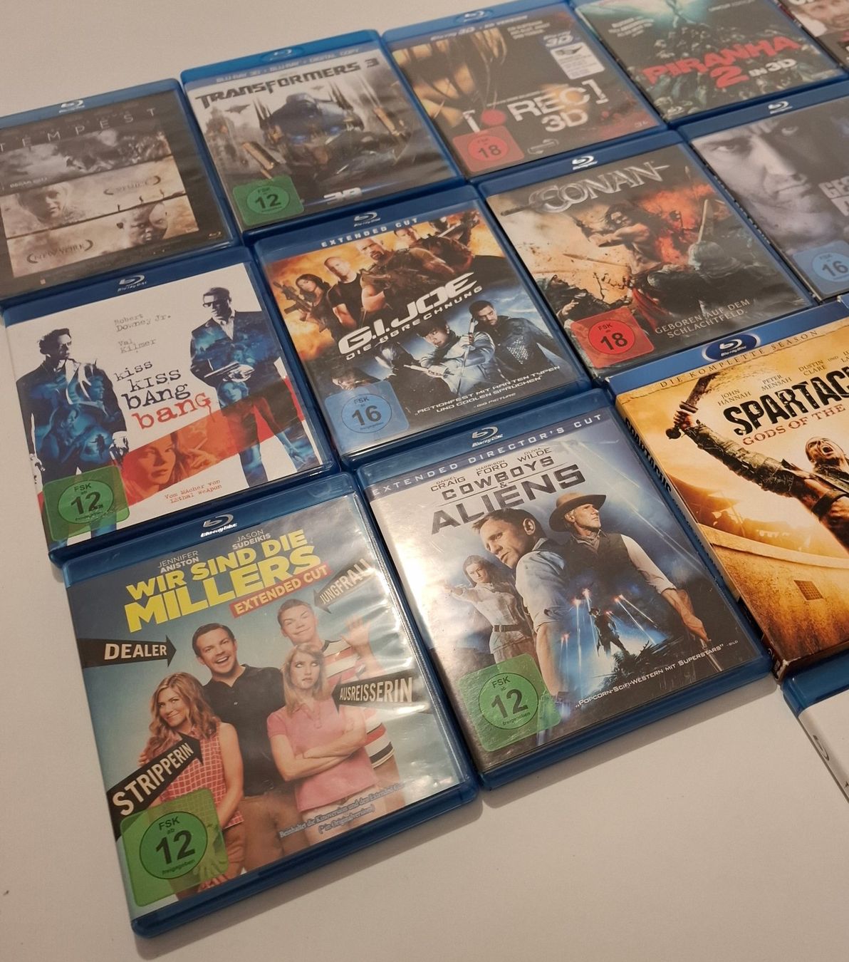 Alle DVDs: DVD-Blue Ray Sammlung - 16 Stück - – Gebraucht aus St. Gallen von WWL 1
