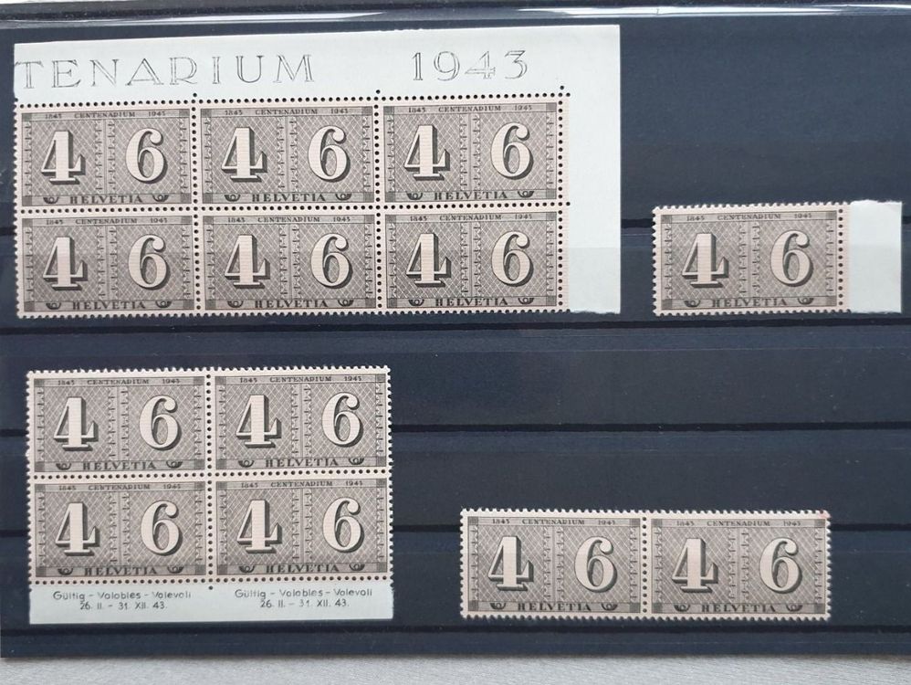Tutti i francobolli: (667) 100 Jahre Briefmarken von 1943 – Usato da Schwarzhäusern venduto da Inot3