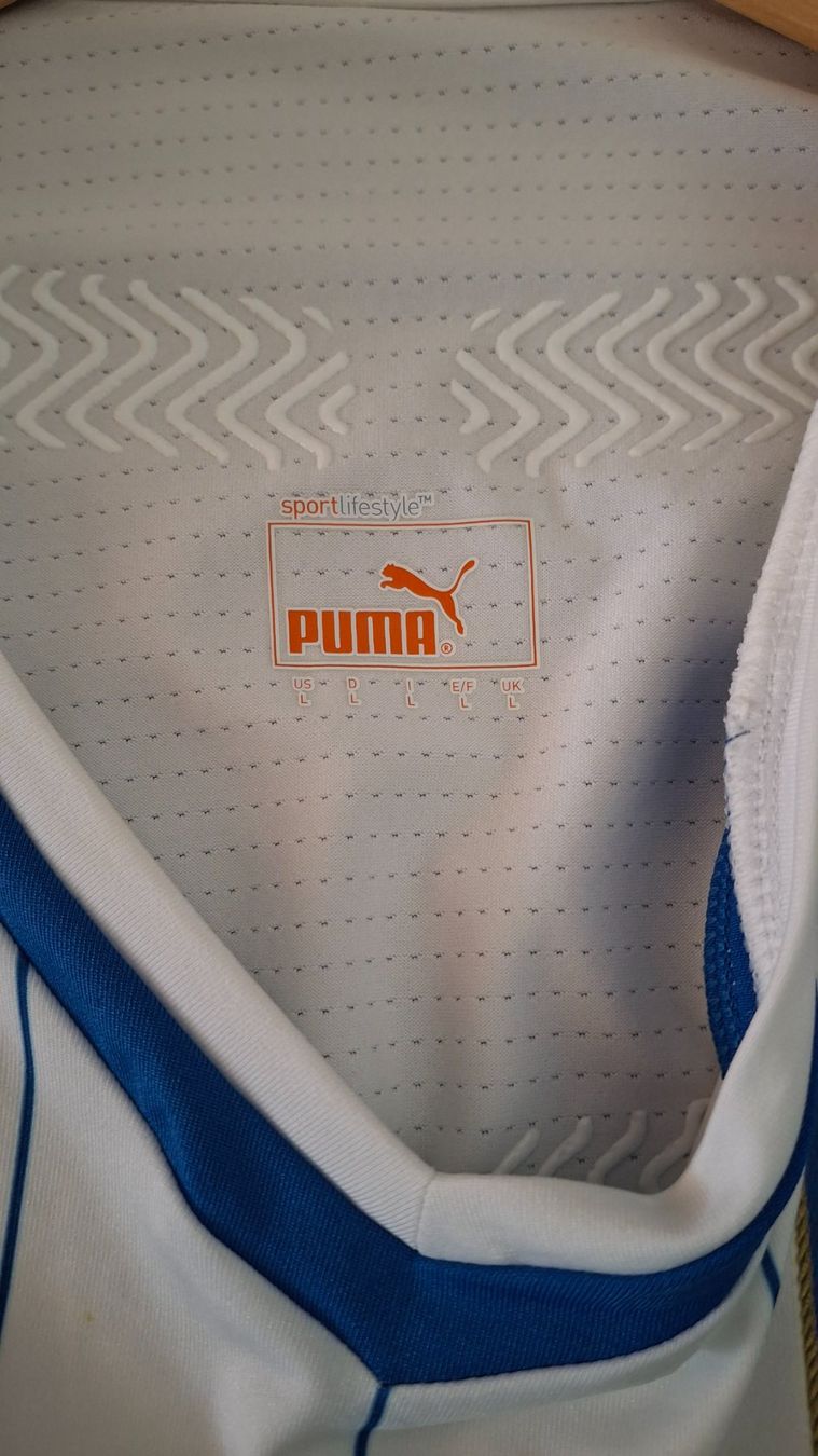 Puma Canottiere & Pantaloni: Italie maillot player version 2014 world cup – Usato da Yverdon-les-Bains venduto da flo_8fgr 3