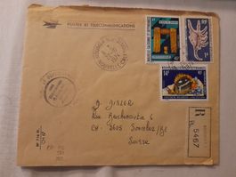 Rare Enveloppe philatélique de Nouvelle-Calédonie 1974🤞
