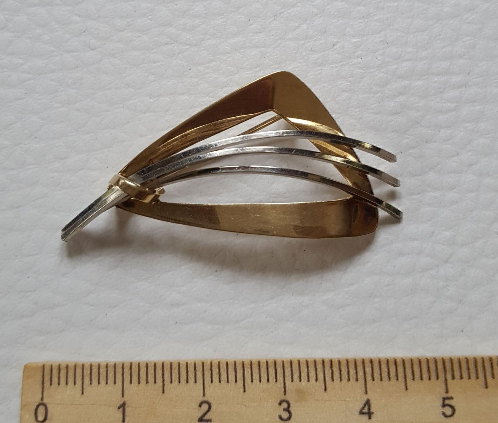 Spille & Fermagli: Broche Gelb&Weiss Gold – Usato da Wald ZH venduto da Dasilver 2