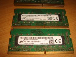 2 stück 8gb ddr4 2666 RAM für Laptop.