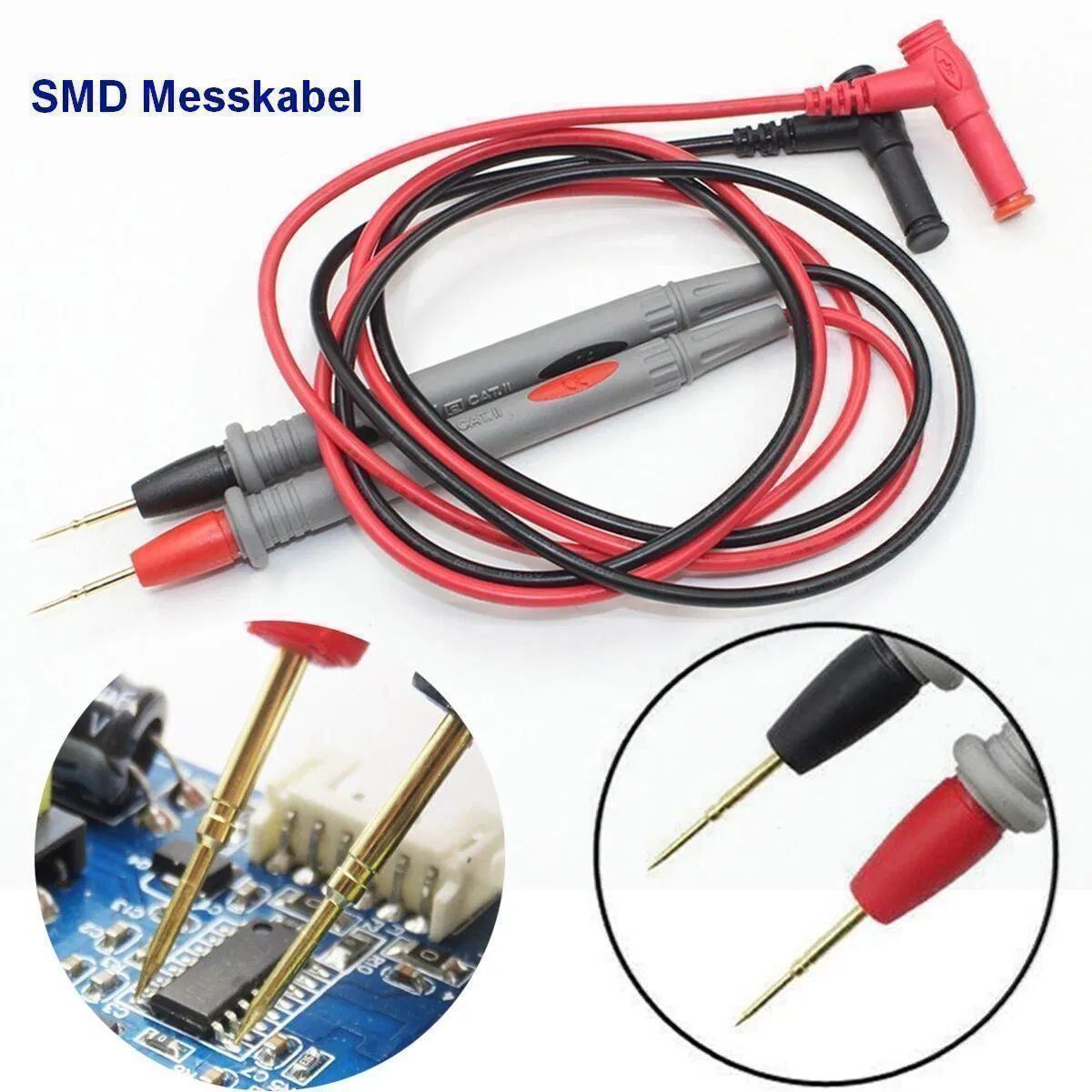 Messen: Multimeter Nadelspitzen Piercing Prüfspitzen Messkabel – Neu und originalverpackt aus Zürich von buyfinest 1