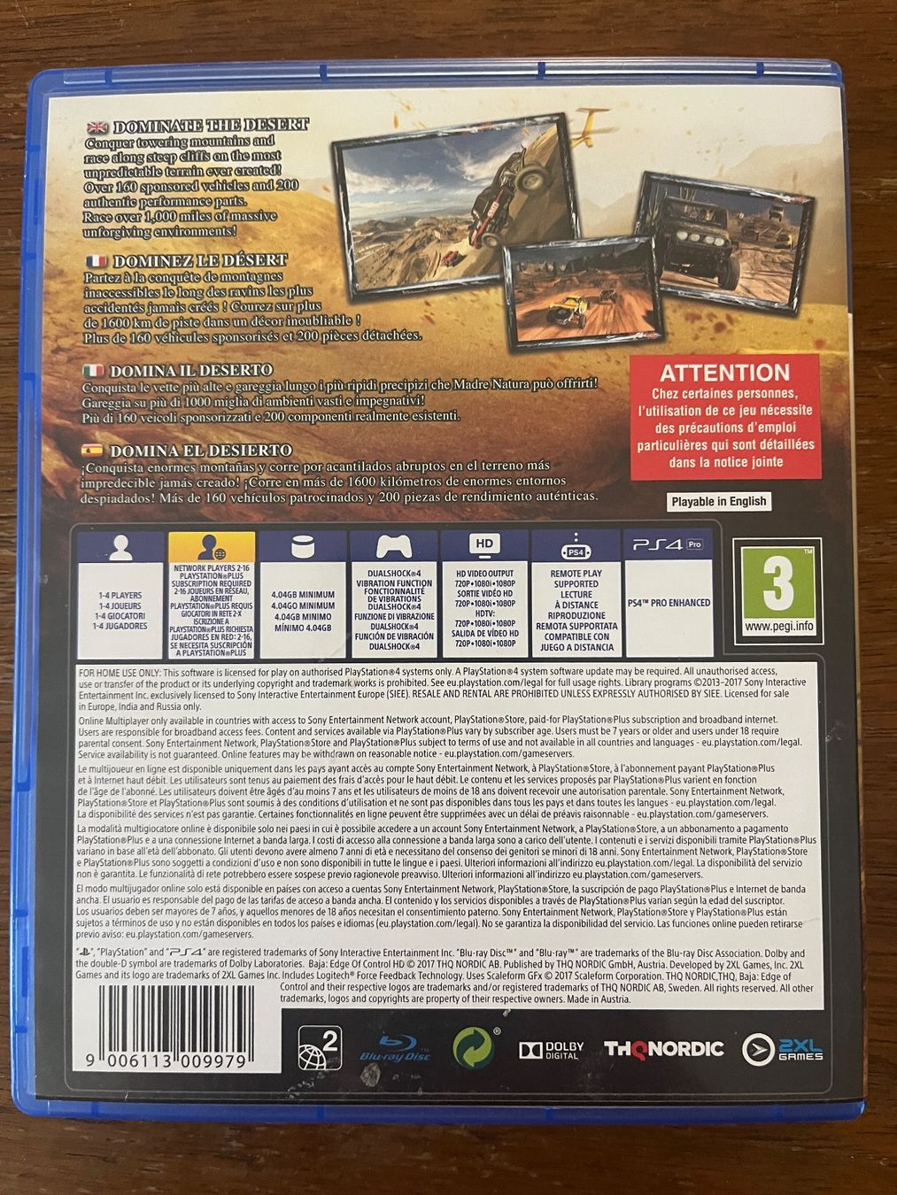 Spiele: Baja Edge of Control ps4 – Gebraucht aus Zürich von Arch2 1