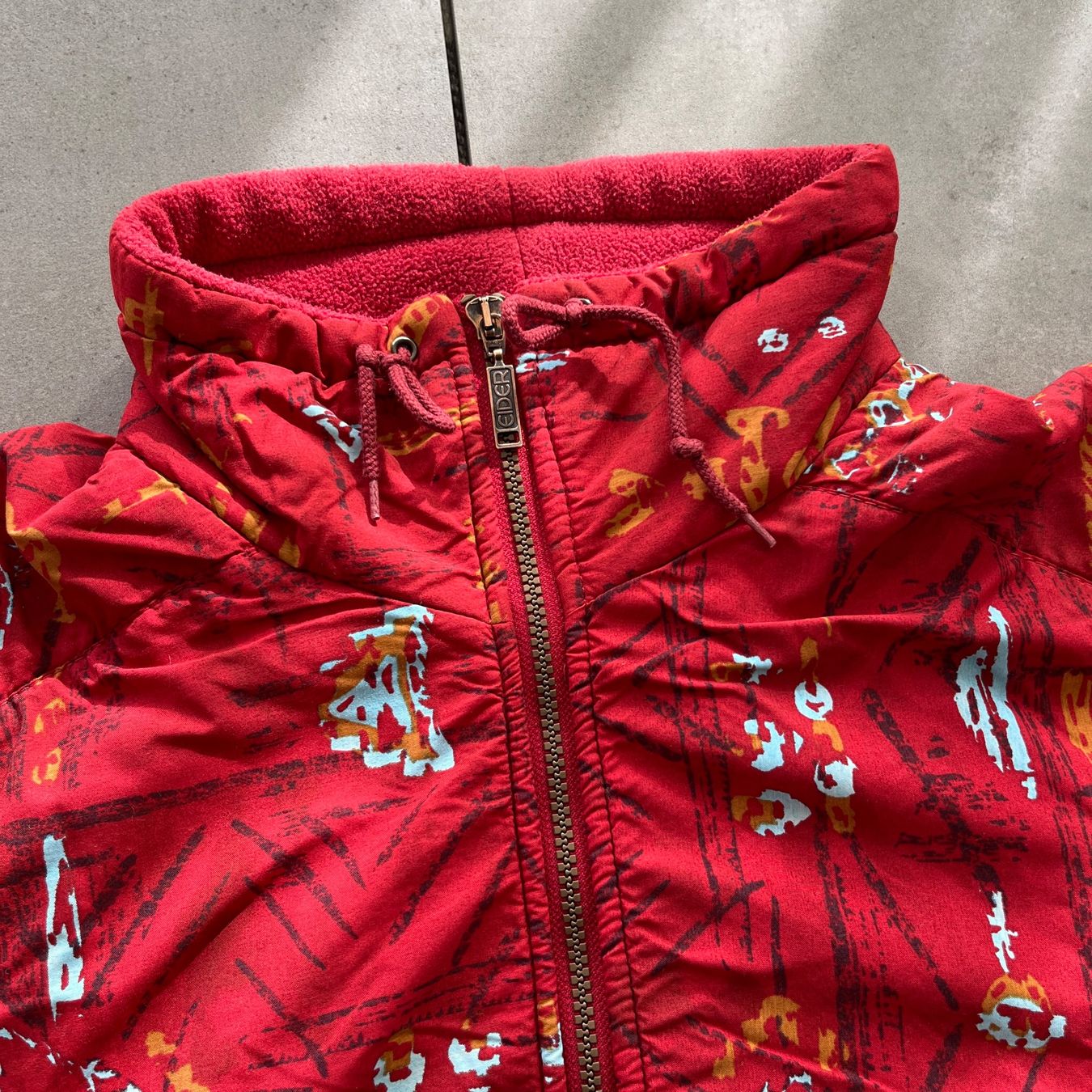 Giacche: 1980s Eider Polartec Mountaineering Pattern Vintage Fleece – Usato da Bern venduto da shoprestoredvintage 2
