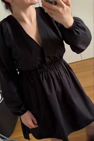 Robe noire ASOS 36