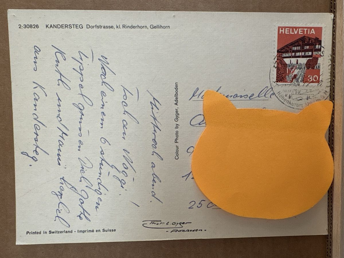 Cartoline postali: AK von Kandersteg – Usato da Rümlang venduto da Kartenpost1 1