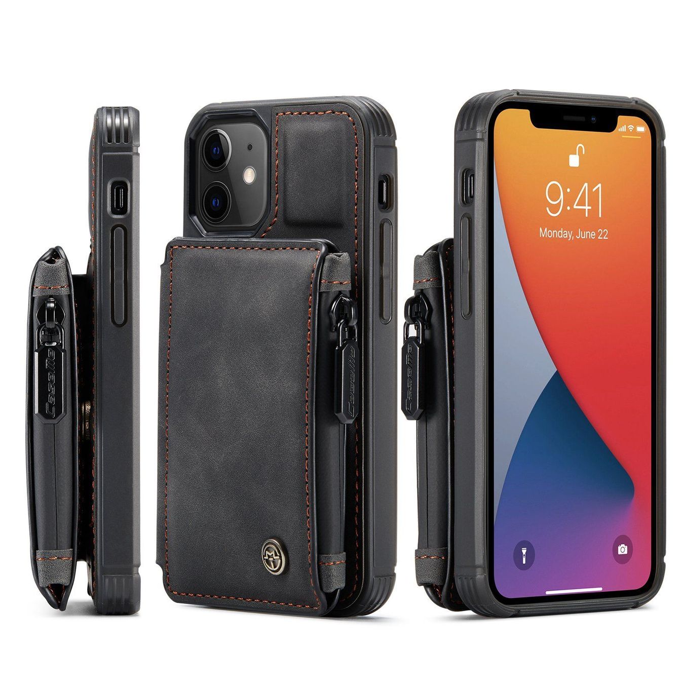 Cover & Protezioni schermo: iPhone 12 mini - Coque avec portemonnaie – Nuovo e nell'imballaggio originale da Morges venduto da DigiAC