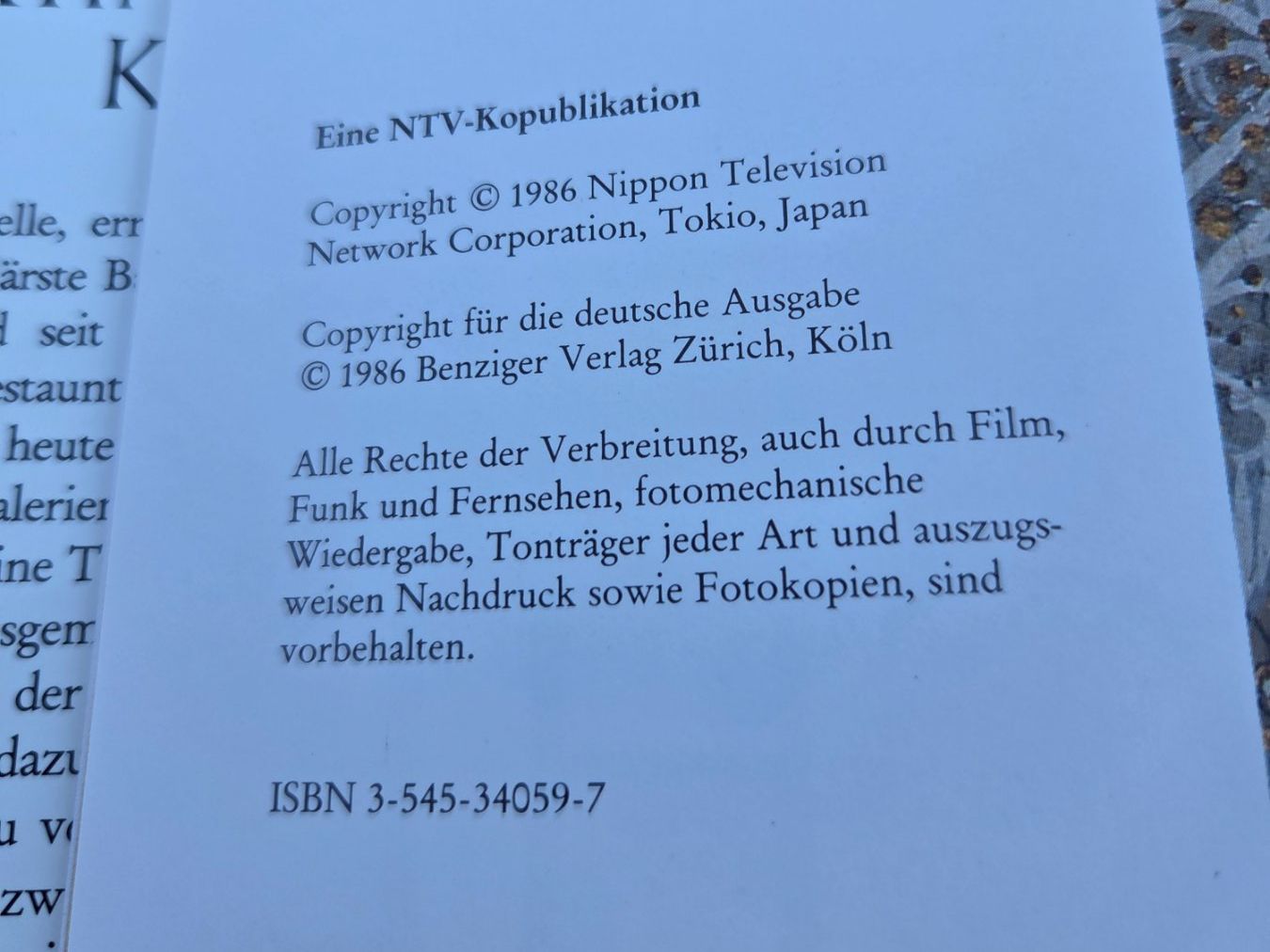 Bücher: Die sixtinische Kapelle - 1986 – Gebraucht aus Hünenberg von pma_dm5g 1