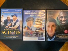 3 DVDs Französische  Film-Klassiker