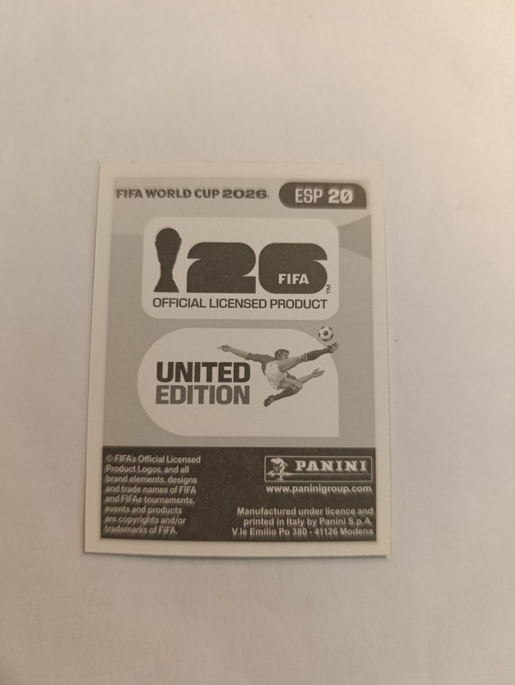 Panini Carte collezionabili: ESP 20, Panini WM Sticker – Nuovo (secondo la descrizione) da Kriens venduto da Annele97 1