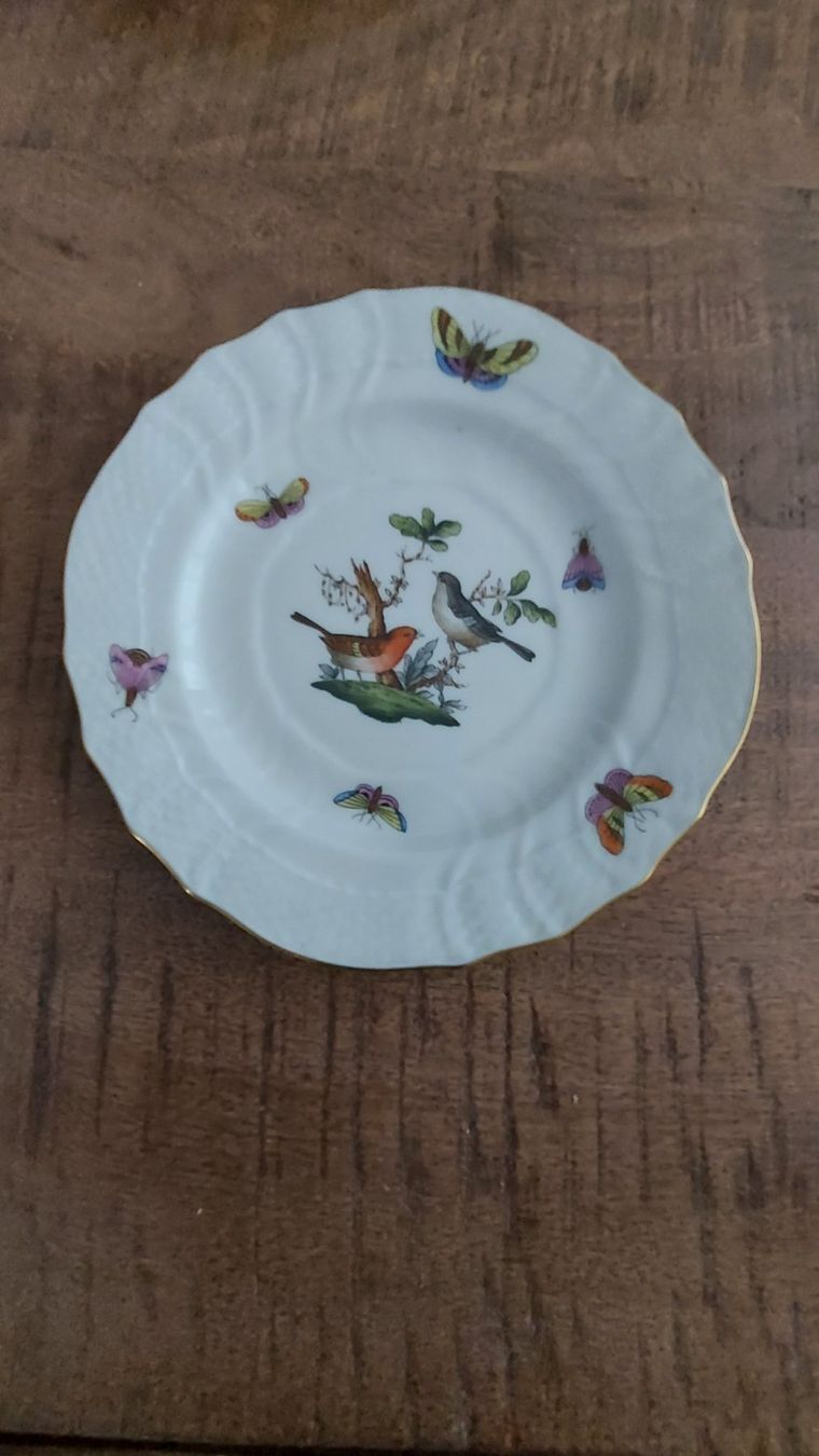 Herend Teller: 3 Herend Rothschild Bird Teller 15cm – Gebraucht aus Altstätten SG von Life5 1