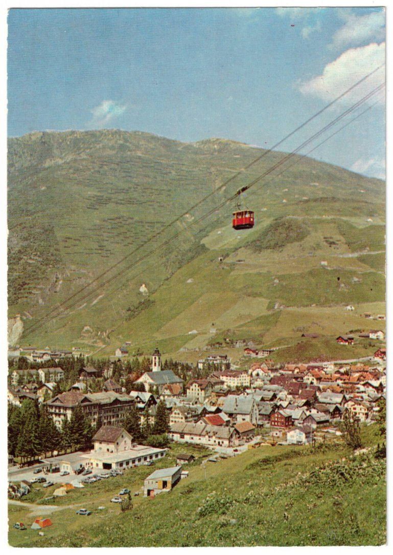 Cartes postales: Andermatt - Luftseilbahn Andermatt--Gurschenalp – D'occasion à Binningen par Mountainrider