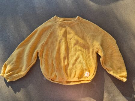 Gelber Pulli Gr 110
