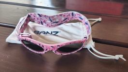 Banz Sonnenbrille Baby/Kind rosa Blumenmuster, Top Zustand