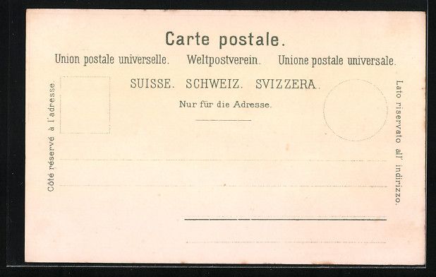 Ansichtskarten: Litho St. Gallen, Teilansicht, Monumenta – Gebraucht aus Berlin von bartko-reher 1