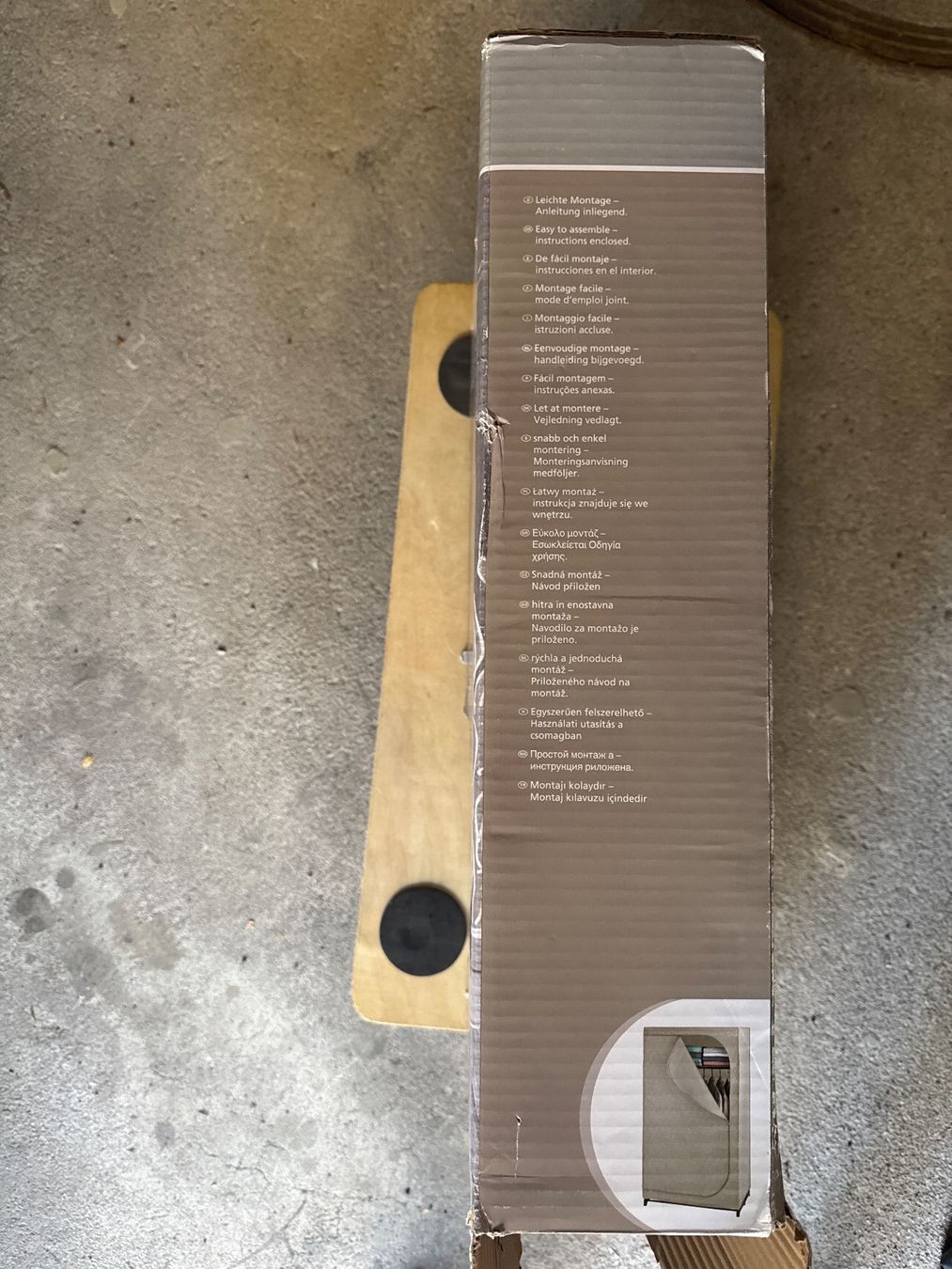 Schränke: WENKO Balance Stoff-Schrank – Neu und originalverpackt aus Horgen von CS75 1