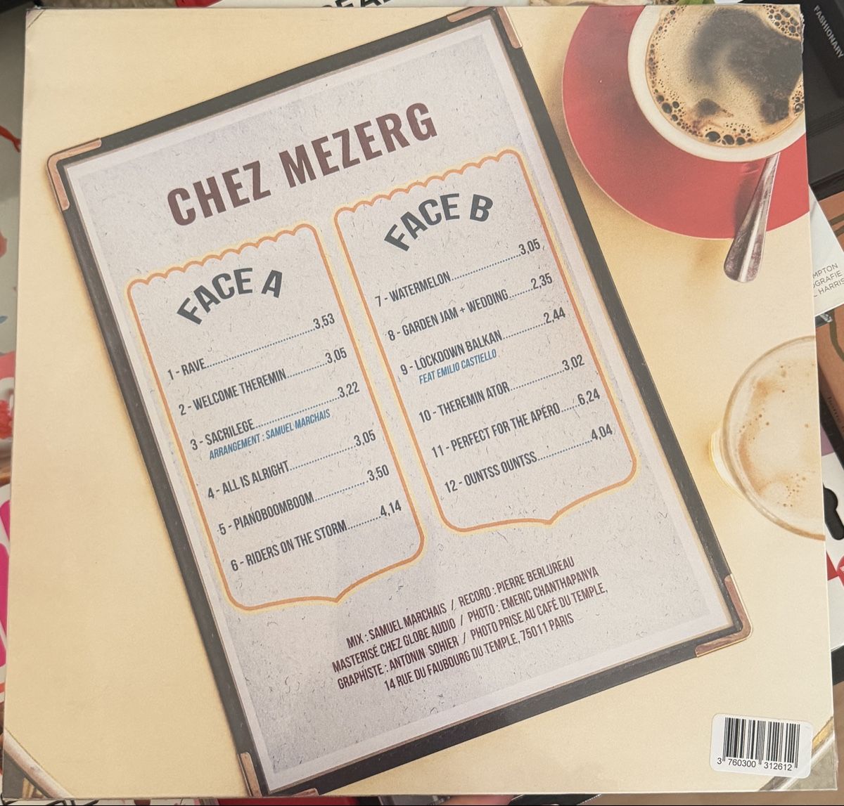 Dischi in vinile: Chez Mezerg Vinyl Record New – Nuovo e nell'imballaggio originale da Zürich venduto da pre_vy7t 1