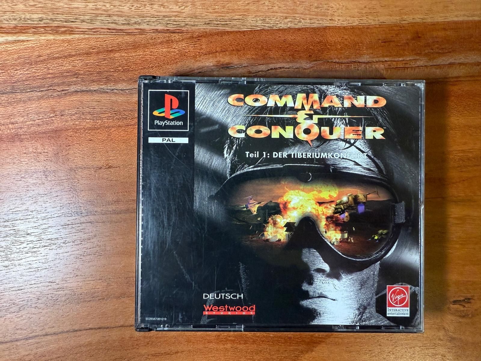 Sony Giochi: Command & Conquer PS1 Der Tiberiumkonflikt, Deutsch! – Usato da Neuhausen venduto da sou_t9p8