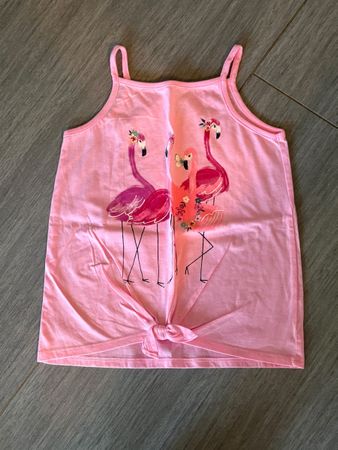 Carters Flamingo T Shirt 134/140