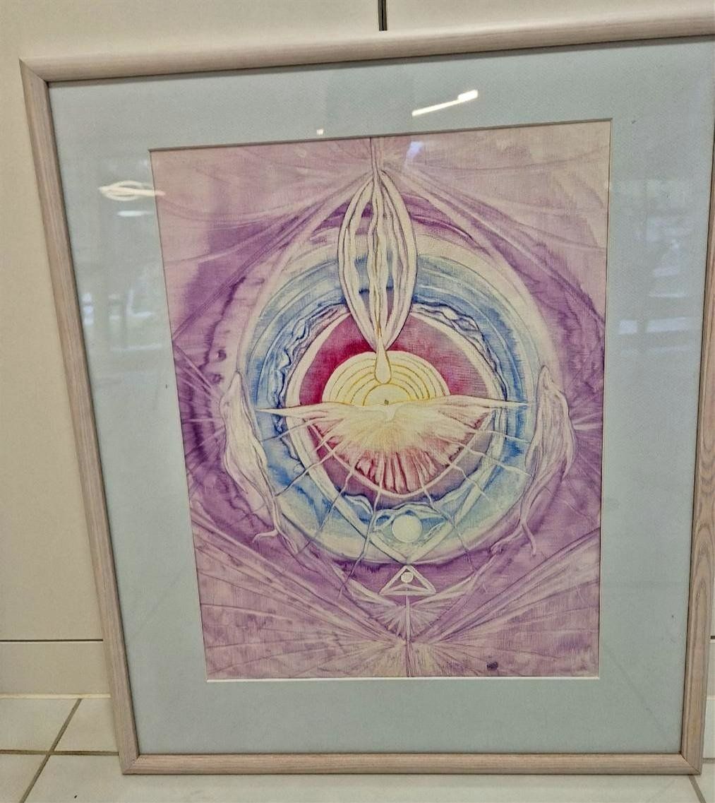 Gemälde: Abstraktes Gemälde " Vagina " – Neu (gemäss Beschreibung) aus Schafhausen im Emmental von Herzrose