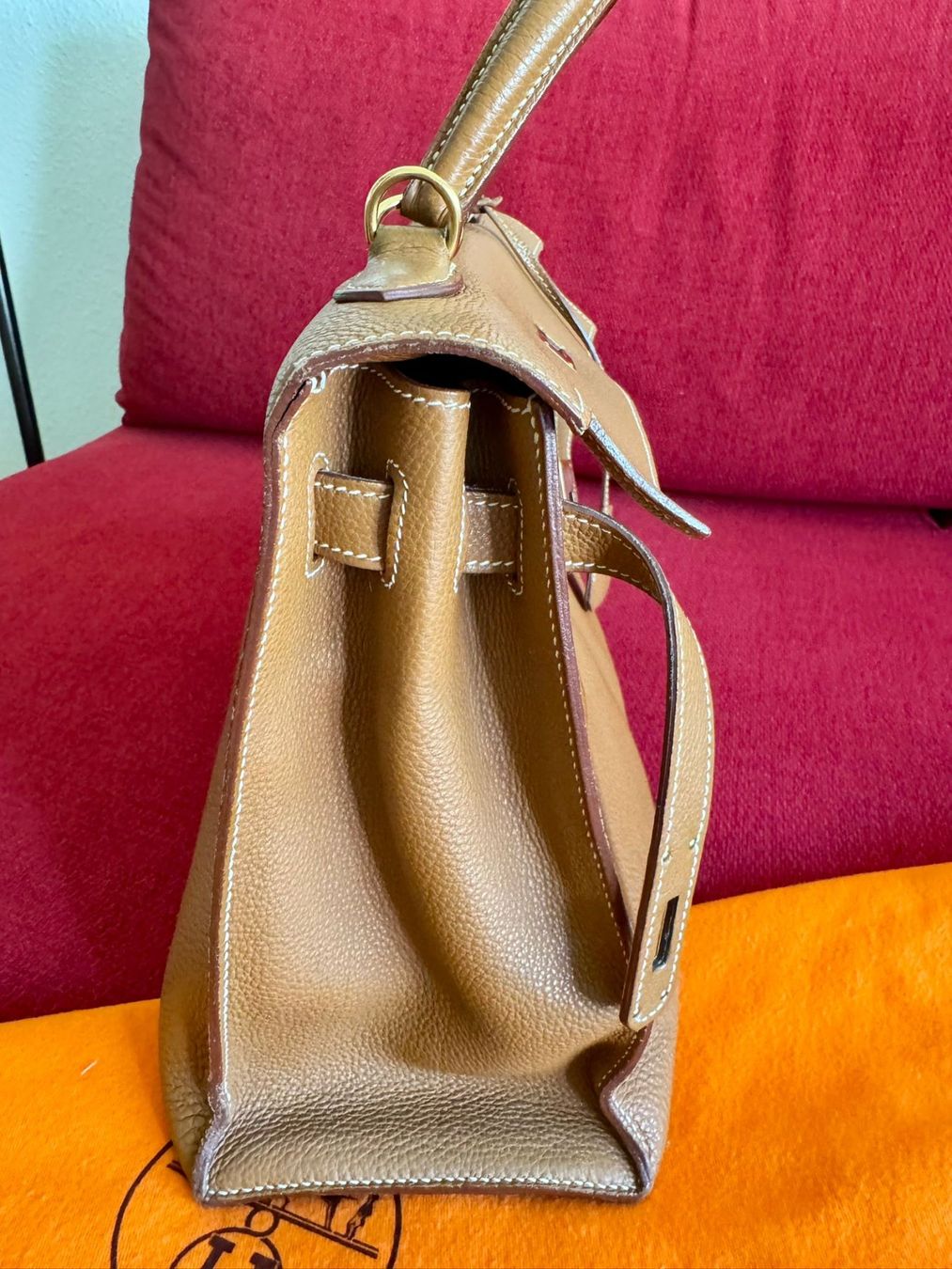 Hermès Borse da donna: Hermès Kelly 25 - Gold / Gold – Usato da Reinach BL venduto da Yugi-Cards 2