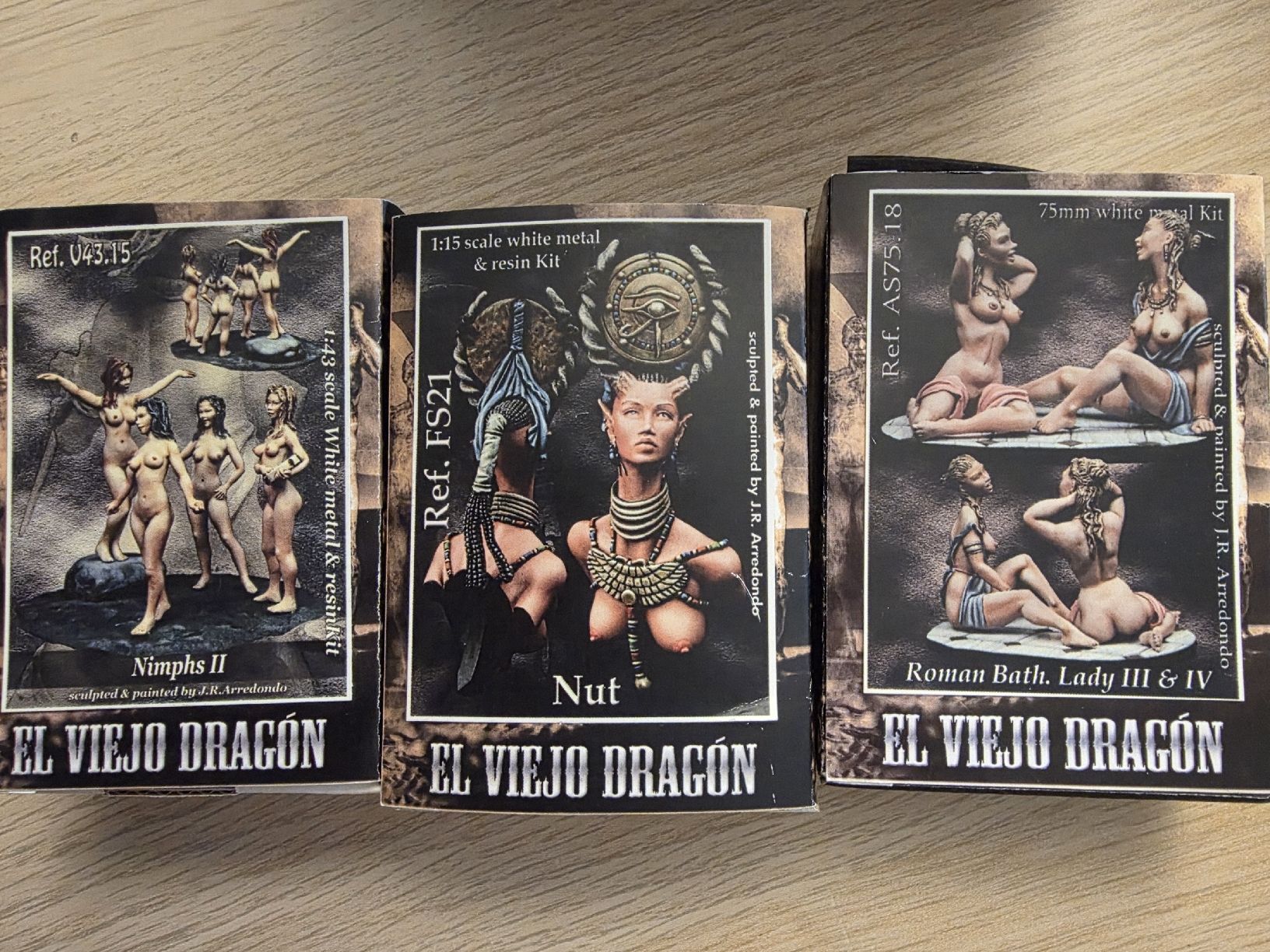 Statuette: El Viejo Dragon metal figurines – Nuovo (secondo la descrizione) da Onex venduto da Tykhoo 2