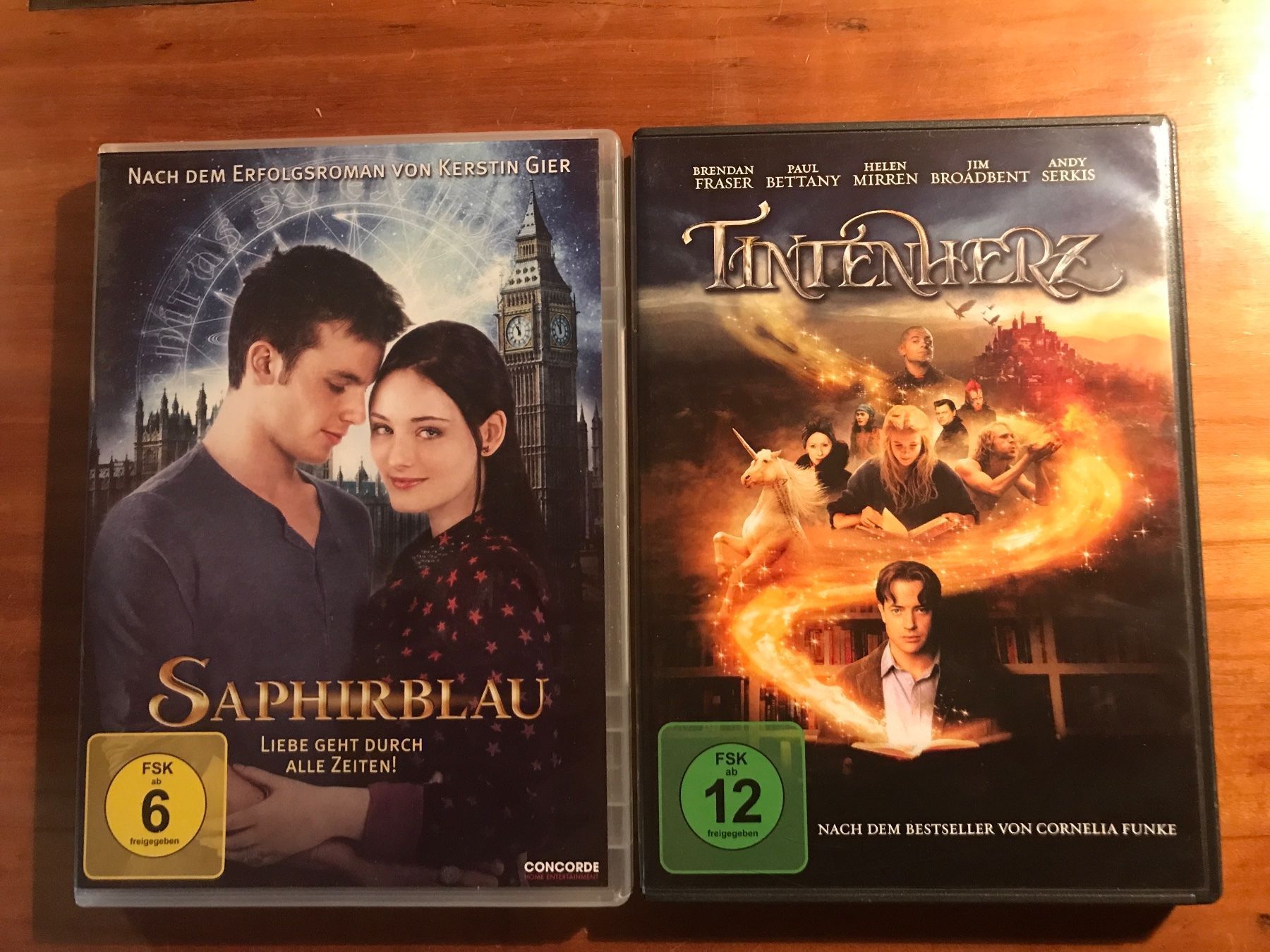 Tutti i DVDs: Saphirblau, Tintenherz – Usato da Schliern b. Köniz venduto da Corinu59