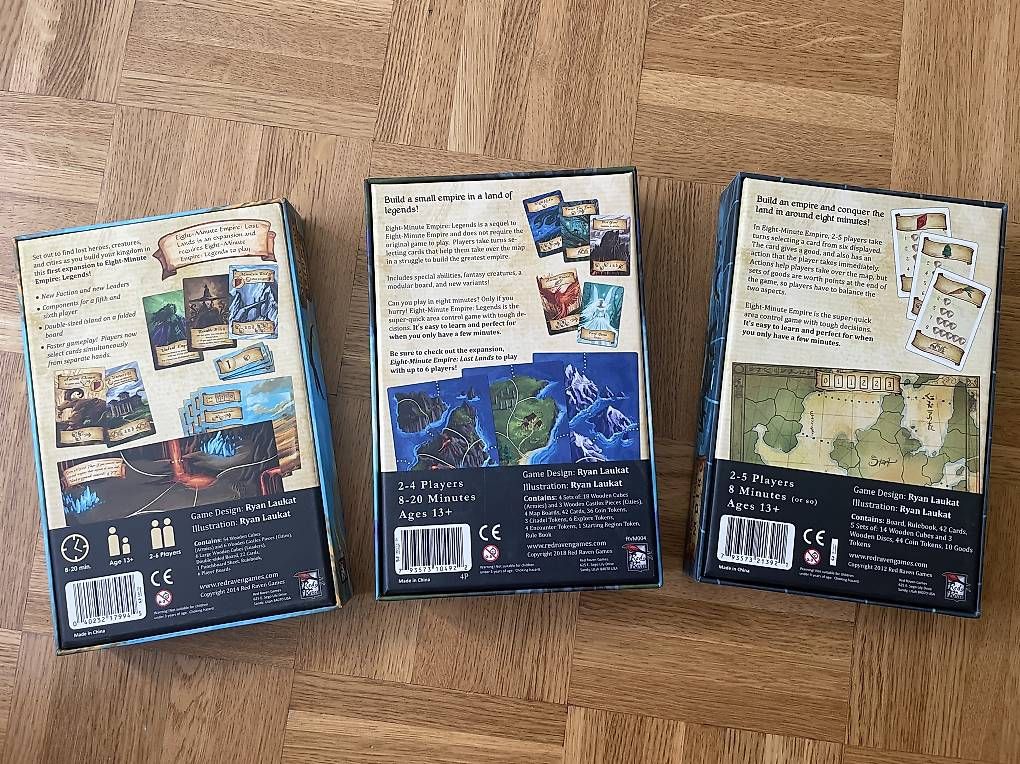 Giochi: Eight Minute Empire – Usato da Therwil venduto da rubininio 1