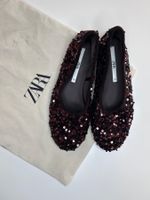 Zara Ballerinas with Sequins