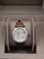 GLASHÜTTE ORIGINAL "PANOMATIC LUNA" MIT DIAMANTEN IN STAHL