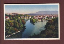 GENEVE - Jonction Rhône et Arve