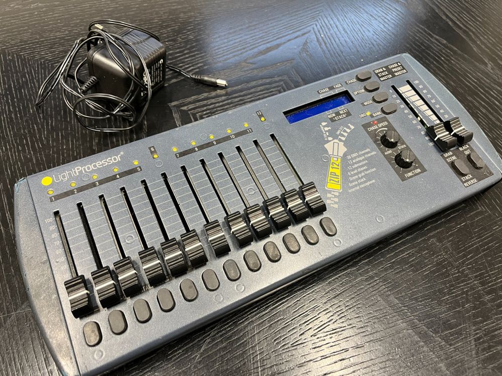 Light Processor Zip12 Lichtsteuerung Lichtpult DMX + Analog (Gebraucht ...