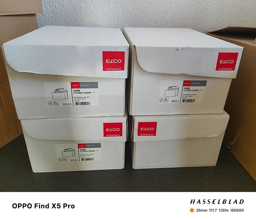Couverts & Versandtaschen: Couvert C5 ohne Fenster – Gebraucht aus Sursee von man_t6lz